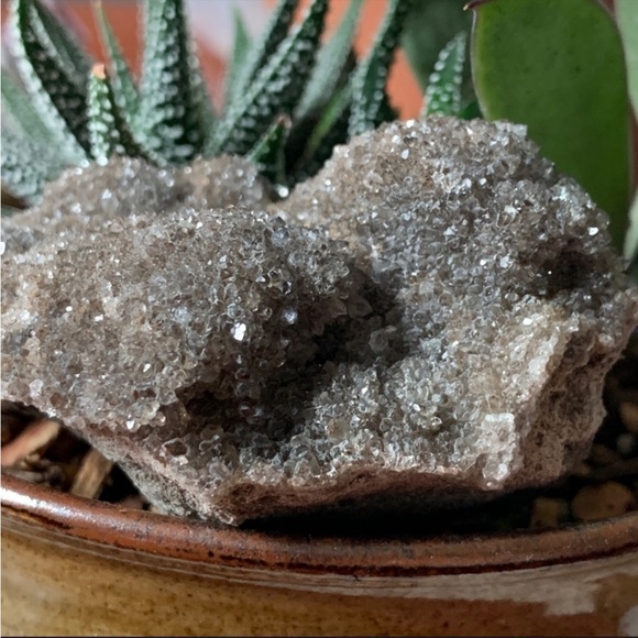 Herkimer Diamond Quartz Druzy - Picture 3 of 10